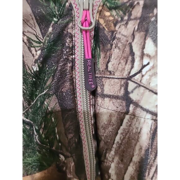 Real Tree Xtra Hoodie Puffer Jacket Womens 2XL Camouflage Hunting - Picture 2 of 8